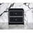 Jabir Black And Silver Accent Table