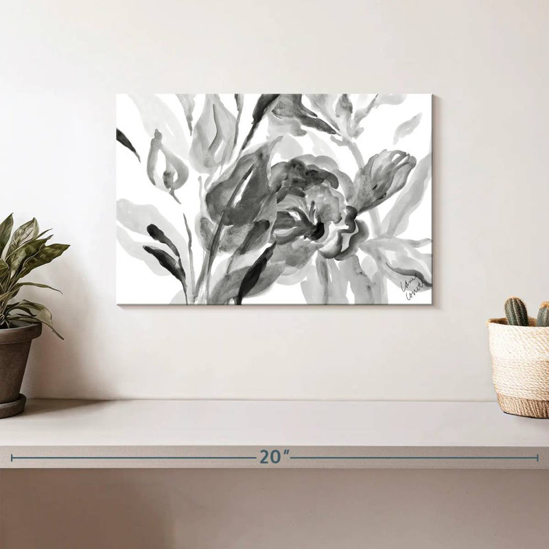 Harnek Dark Florals, 8" H x 12" W