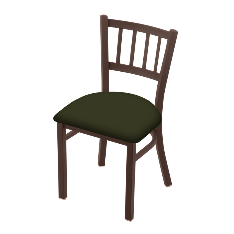Chaise Contessa 610, Vinyle - Pin Canter, Bronze