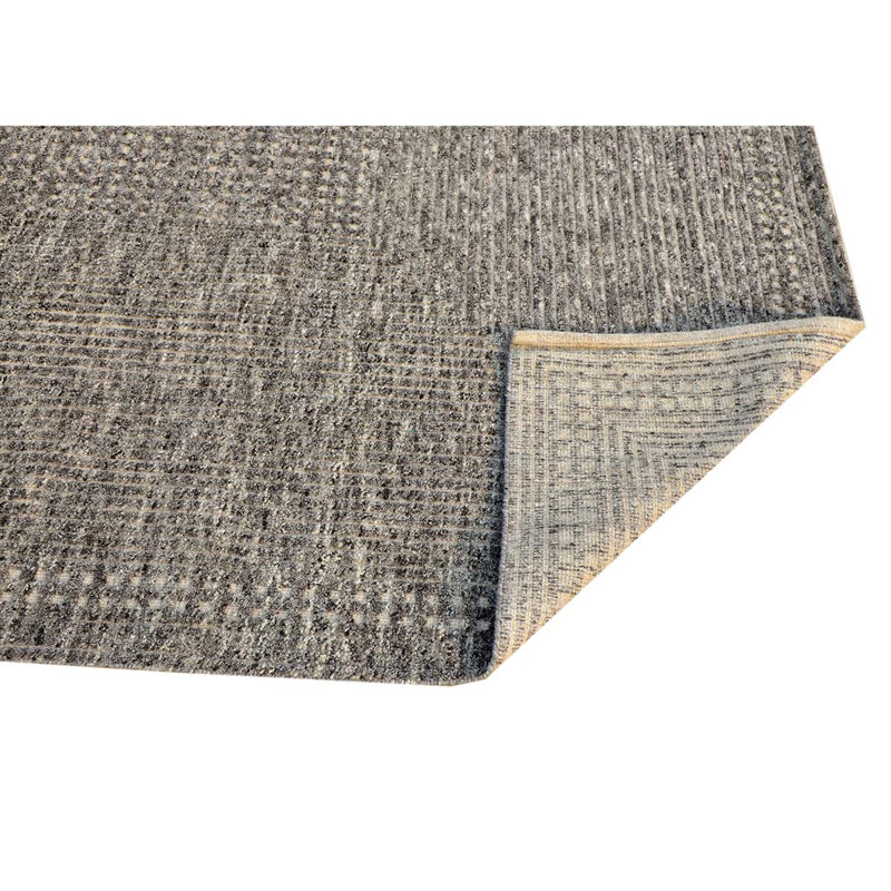 Area Rug in Brown, Rectangle 6' x 9'
