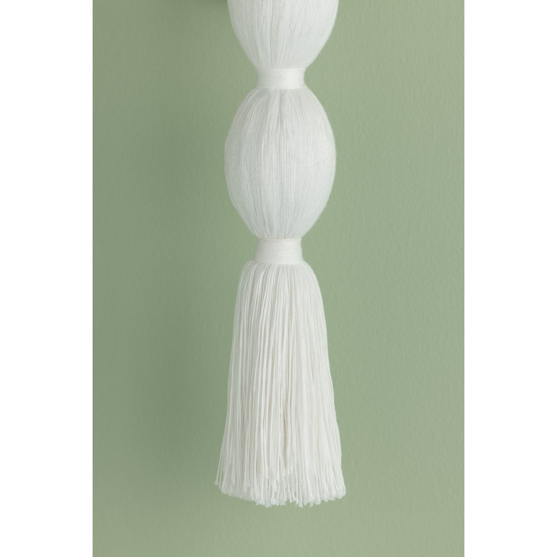 Indra 7" 1-Light Linen Empire Wall Sconce