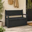 Boîte de rangement de 120 gallons en résine durable pour l'extérieur, idéale pour les meubles de jardin-134204471