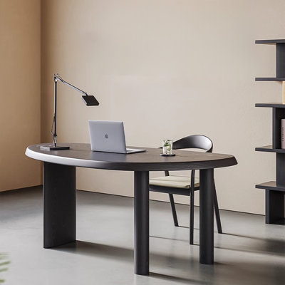Solid Wood Minimalist Luxury Computer Desk