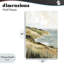 Plaque murale Serene Cliff in Morning Light, design par Petal Prints Design-1841885510