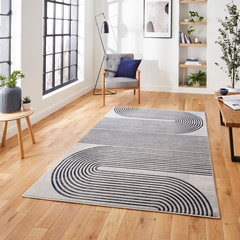 Apollo area rug Machine Woven Rectangle Grey, Rectangle 120 x 170cm