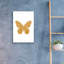 «Gold Butterfly» par Erin Clark, art mural en verre acrylique-903794701