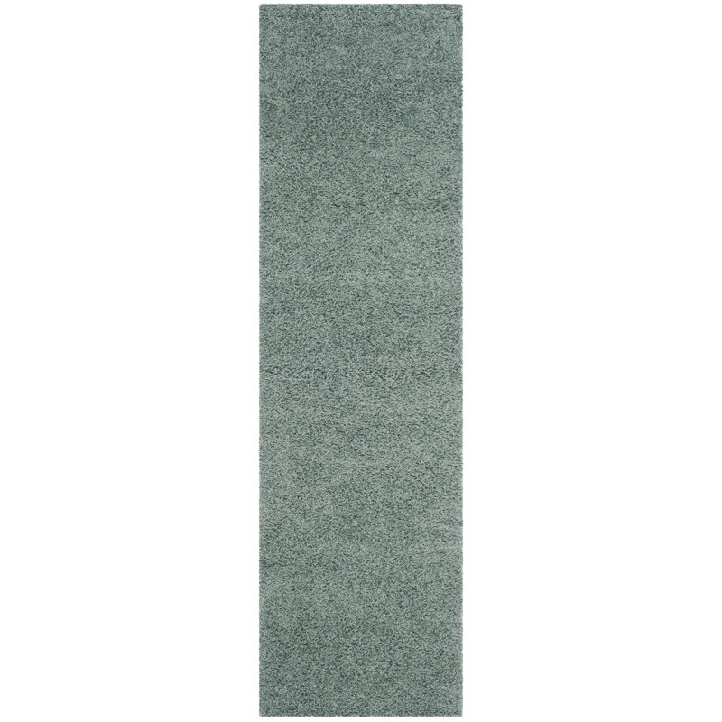 Tapis Weyburn Seafoam, Tapis de couloir 2 pi 3 po x 8 pi