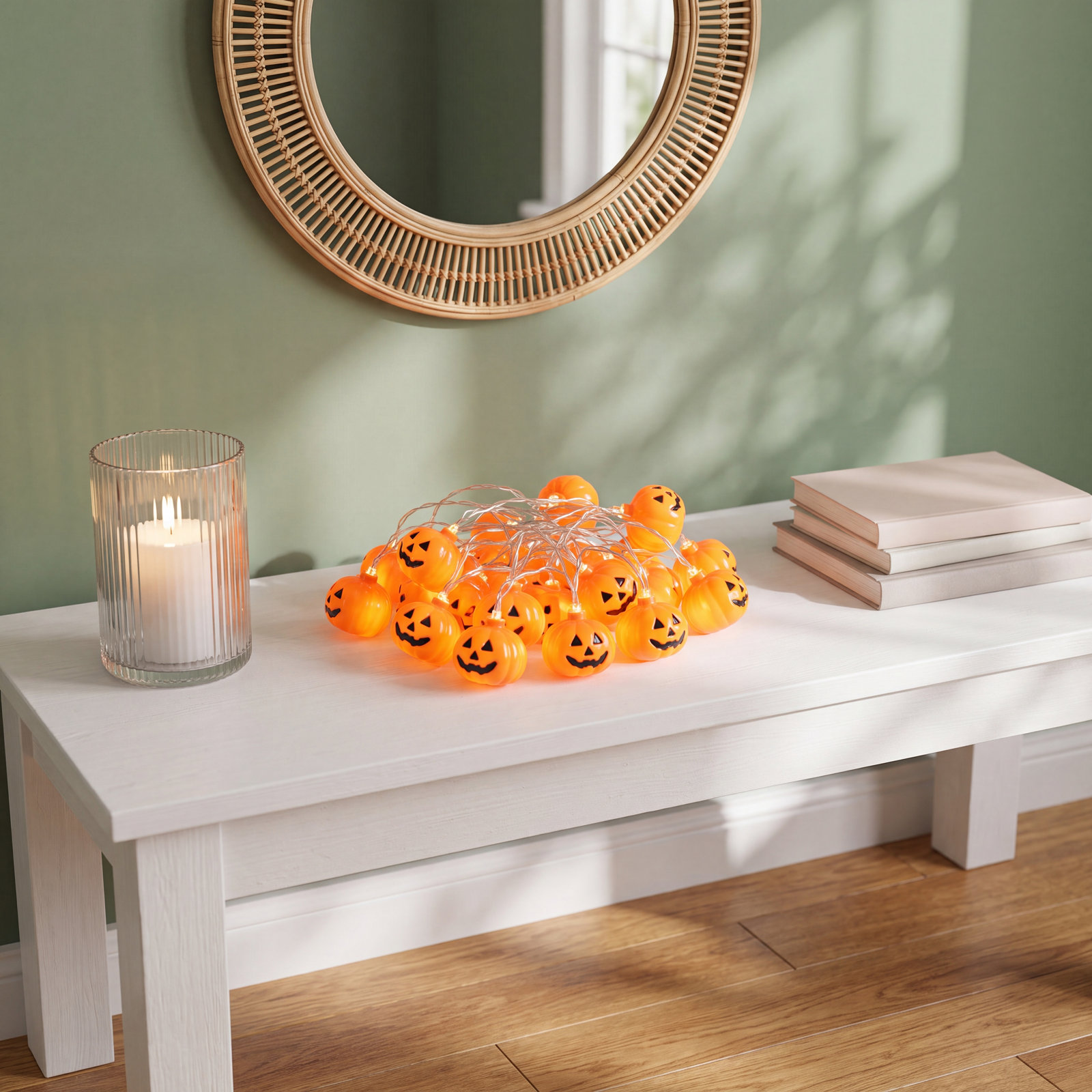 Halloween Pumpkin LED String Lights