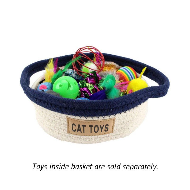 Tucker Murphy Pet™ Fabric Decorative Basket, 2.5" H x 8" W x 8" D