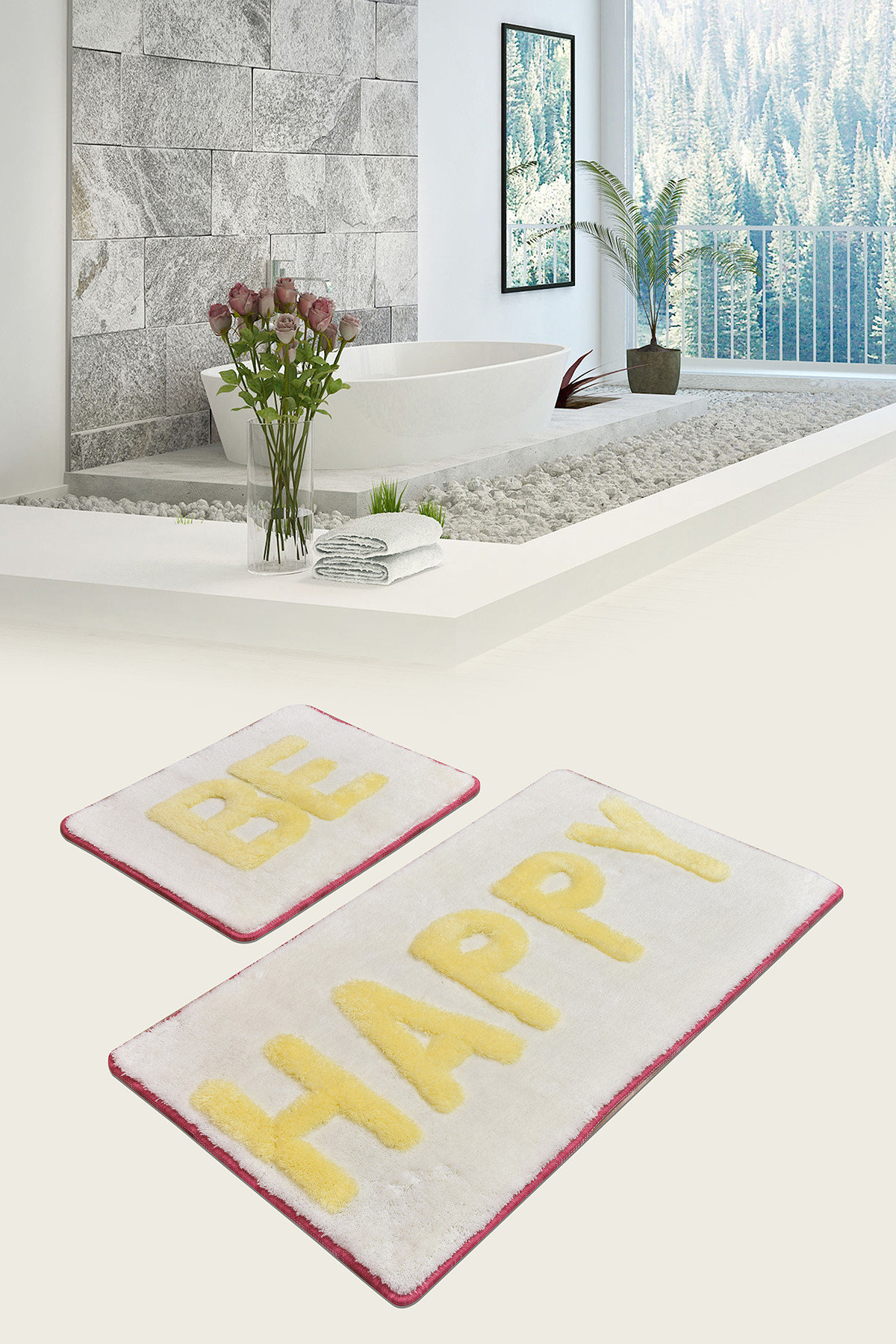 East Urban Home Borst 2 Piece Bath Mat Set - Wayfair Canada