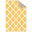 Tapis marocain jaune à motif treillis Pink-27331130