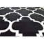 Tapis noir / blanc à motif géométrique Mccampbell-40596173