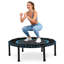 Rebondeur de forme physique pour adultes 40 "silencieux et stable avec élastiques, utilisation intérieure / extérieure, capacité de 330 lb