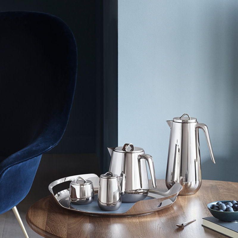 Helix Ottoman and Coffee Table Tray