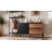 82.68"W Two Drawers & Doors Cabinet Dresser Storage Shelves With Clothes Hanging Rack