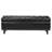 Button-Tufted Storage Ottoman Bench