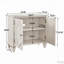 Buffet rétro 33,6 "en bois avec rangement-1707100692