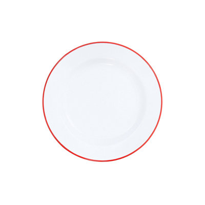 Crow Canyon Enamelware Vintage Dinner Plates
