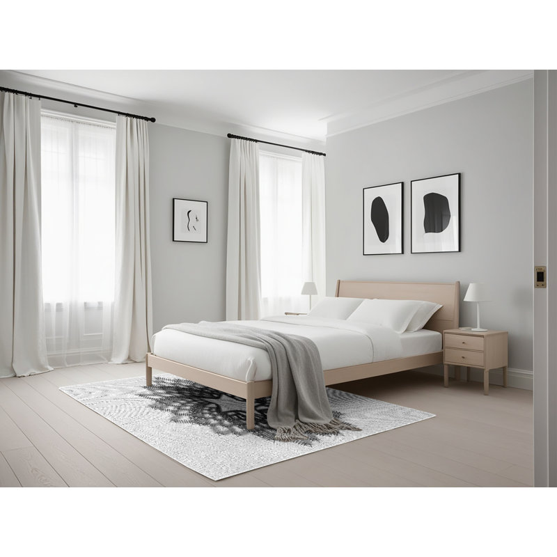 Tapis gris, Rectangle 5 pi x 7 pi