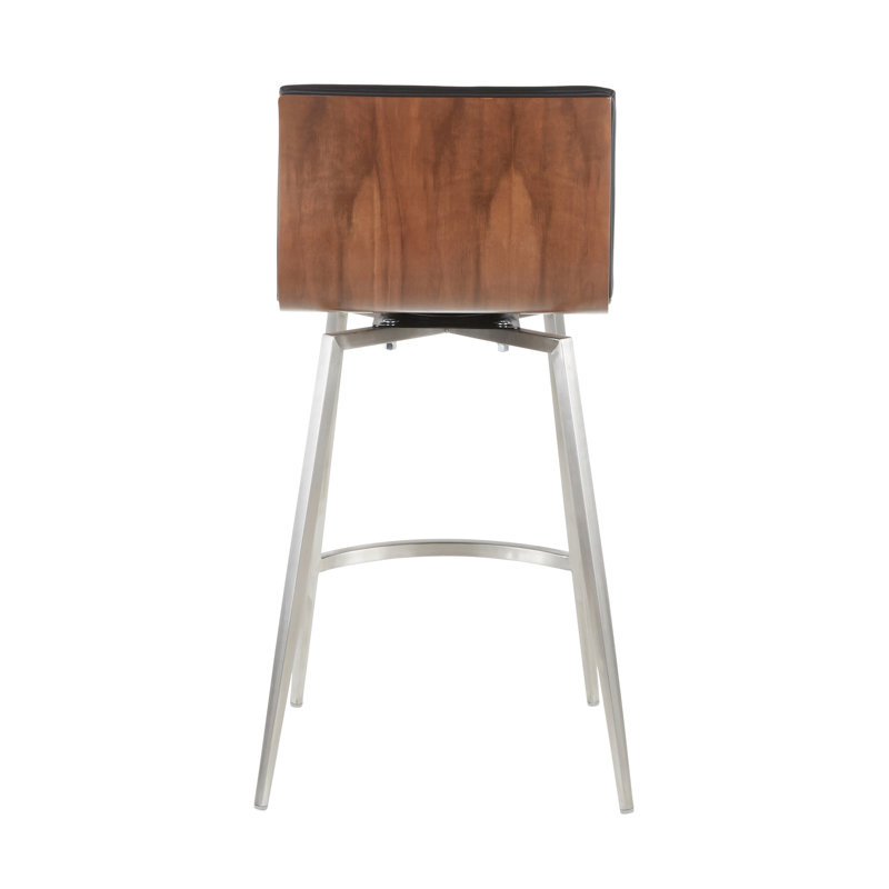 Contemporary Counter Stool, Noir