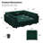 Buckleton 9 - Piece Velvet Upholstered Sectional Sofa Bed Convertible Modular Sofa Living room Storage Couch, 9 Single Storage Seat-681433035