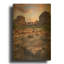 « Coucher de soleil sur Park Avenue - Parc national des Arches », par Darren White, tableau mural en métal doré, 40,6 x 61 cm-26381072