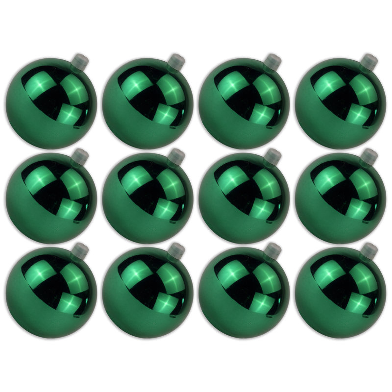 Ornement boule solide, Vert