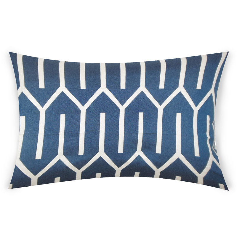 Alfredo Geometric Reversible Throw Pillow