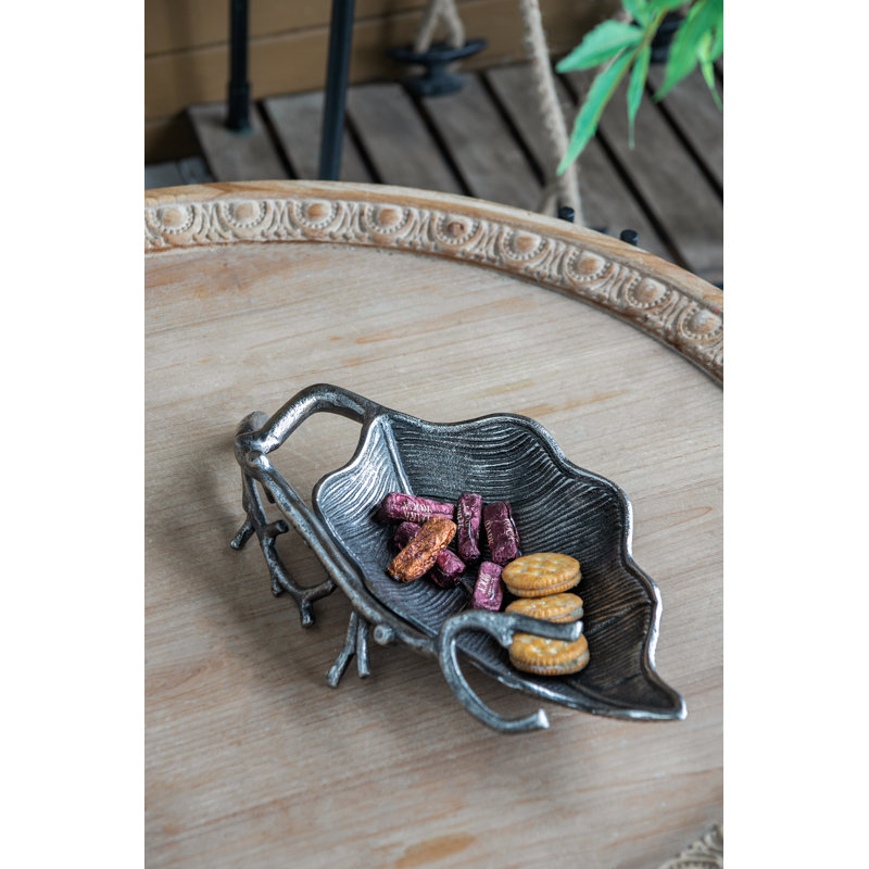 Aluminum Decorative Bowl - Set of 1