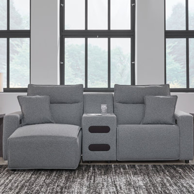 Modmax II 3-Piece Power Reclining Sectional With Chaise