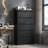 Metal Locking 5 Drawer File Cabinet, Black Antique, Office Supply, Holds Legal/Letter/A4/F4 Size Docs, 550 Lbs Max 5 Antique Finish, Improves Storage Capacity, Fits Legal/A4/F4/Letter Files-1177739262