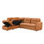  Canapé-lit modulaire avec méridienne Hudson, orange brûlé-841700864-841700870