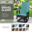 Fauteuil oscillant Brandon -1732585000