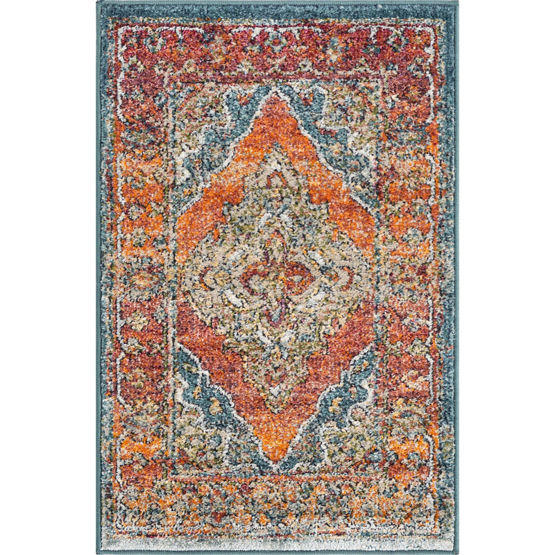 Charian Oriental Indoor Rug, Rectangle 2' x 3'