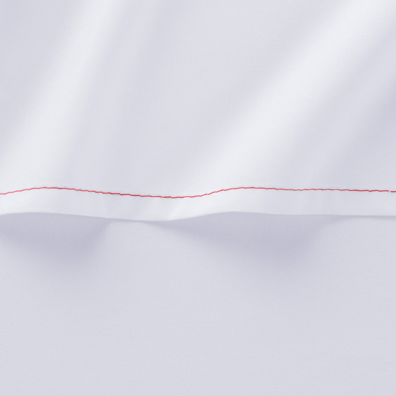 Arkwright Soft Cotton Blend 200 Thread Count Flat Sheets - Pack of 6, Full/Double Flat Sheet