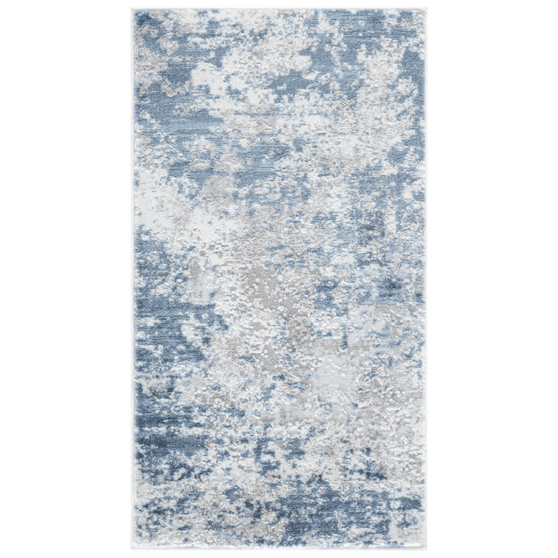 Amelia Performance Performance Abstract Rug, Rectangle 2'2" x 4"