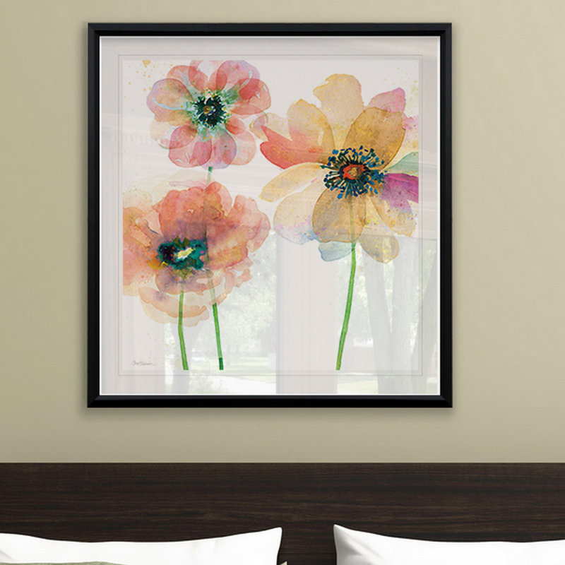 Summer Fields II - reproduction de cadre photo sur papier, H 30,5 po x l 30,5 po x P 1,5 po