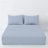 Organic Sateen Fitted Sheet-71269121-71269129