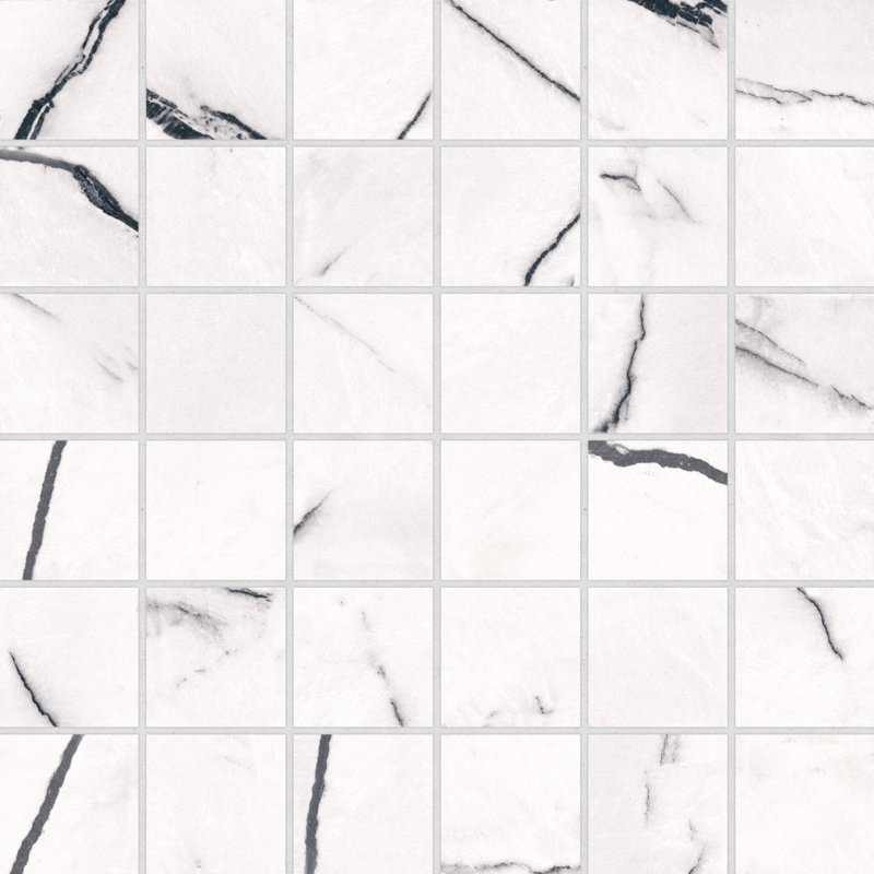 Gemma 12" x 12" Porcelain Marble Look Wall & Floor Tile