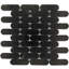 Eclipse 1.25" x 4" Marble Mosaic Subway Tile-1923746329