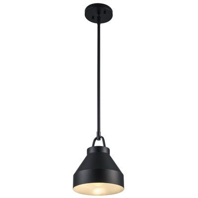 Luminaire suspendu en forme de dôme à 1 lumière Lowen
