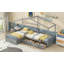 Lit plateforme simple avec trois tiroirs de rangement