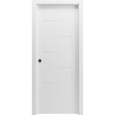 Portes à panneaux en bois
