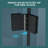 32"W X 72"H Fold Frameless Shower Door With Tempered Glass-115218374