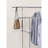 65" Dual Bar Adjustable Industrial Garment Rack