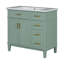 Meuble-lavabo moderne 36 po avec lavabo en résine-2098493584