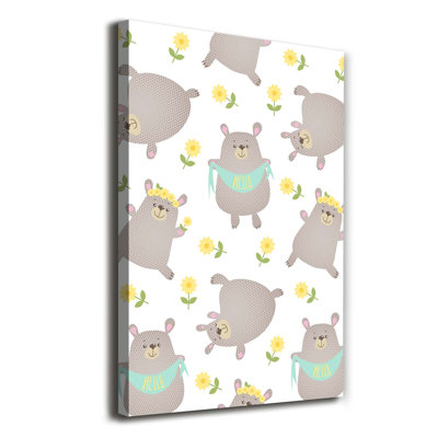 Bears - Wrapped Canvas Print