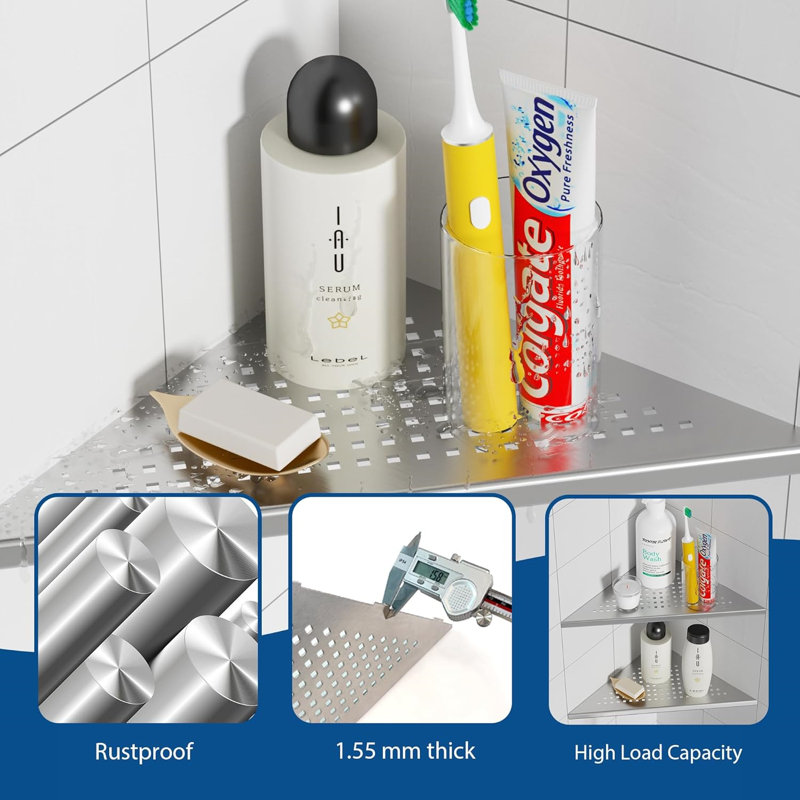 Stainless Steel Shower Shelf