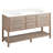 60" Robertson Double Bathroom Vanity Set with Rectangular Undermount Sinks-49568505-75247367-75247372