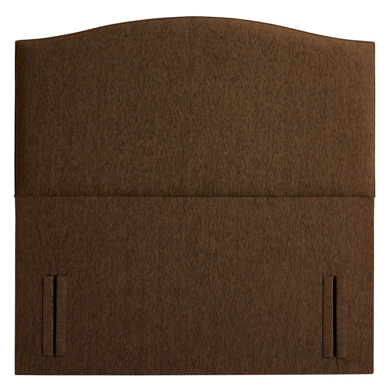 Triggs Upholstered Chenille Headboard, Double (4'6), Brown